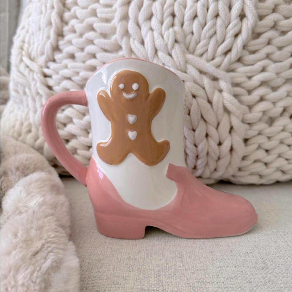 Peppermint and Pine Gingerbread Mug